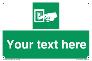 Custom Light Switch Sign